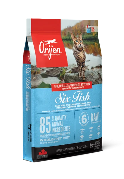 ORIJEN Gatto Six Fish 5,4Kg