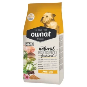 OWNAT Cane Classic Agnello e Riso 20Kg