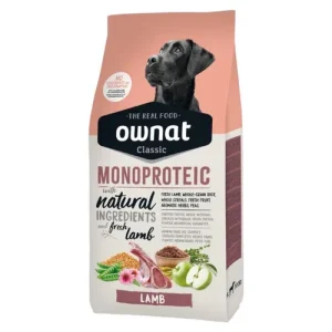 OWNAT Cane Monoproteico Agnello 4Kg