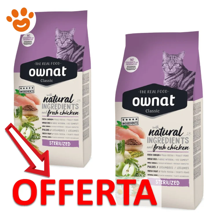 Ownat Cat Classic Adult All Breed Sterilized Pollo - Image 2