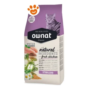Ownat Cat Classic Adult All Breed Sterilized Pollo