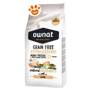 Ownat Dog Grain Free Hypoallergenic Adult All Breed Lamb