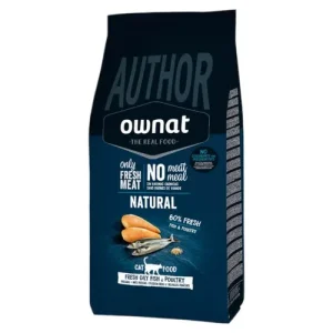 OWNAT Gatto Author Fresh Oily Fish &amp; Poultry 1,5Kg