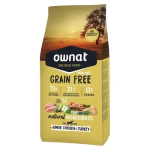 OWNAT Prime Cane Junior Pollo e Tacchino 12Kg