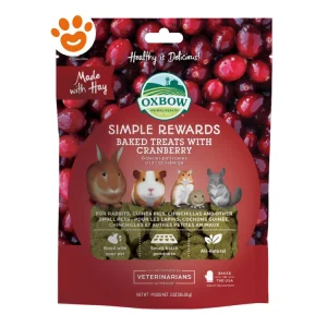 Oxbow Simple Rewards Baked Treats con Mirtilli