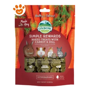 Oxbow Simple Rewards Veggie Treats con Carote
