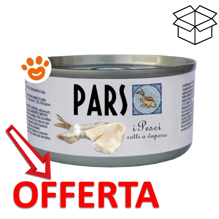 PARS Dog&Cat Cotte al Vapore Pesci - Image 2