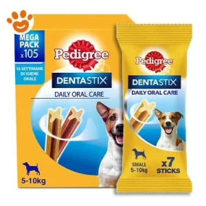 Pedigree Dog Dentastix per Cani Taglia Piccola (Small) 5 – 10 Kg