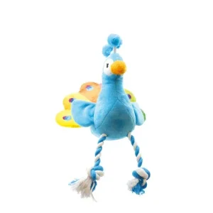 Peluche gioco per cani - Peacock