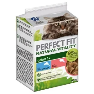 Perfect Fit Natural Vitality Adult 1+ con Pesce