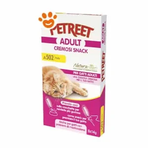 Petreet Cat Adult Cremosi Snack al Pollo
