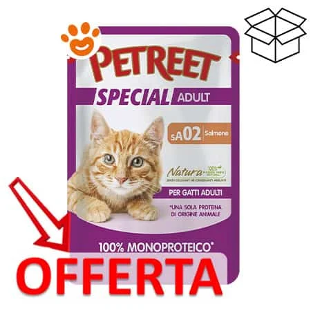 Petreet Cat Adult Special Monoproteico al Salmone - Image 2