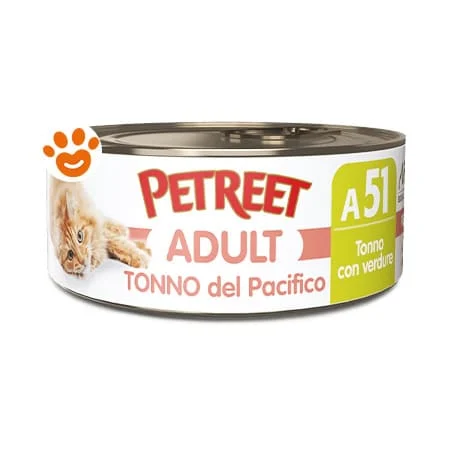 Petreet Cat Adult Tonno del Pacifico con Verdure