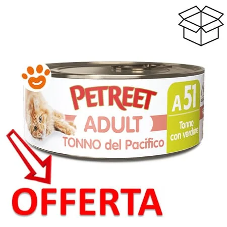 Petreet Cat Adult Tonno del Pacifico con Verdure - Image 2
