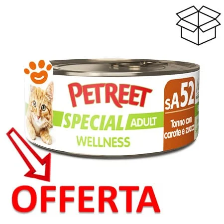 Petreet Cat Adult Wellness Tonno con Carote e Zucca - Image 2