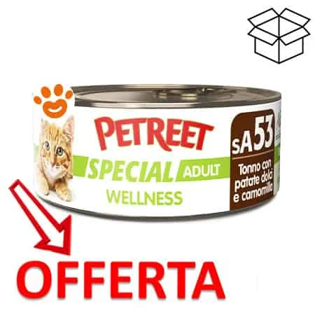 Petreet Cat Adult Wellness Tonno con Patate Dolci e Camomilla - Image 2