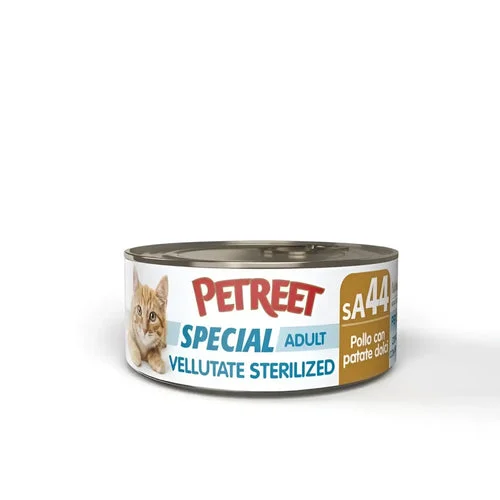 PETREET Vellutata sA44 Pollo e Patate Dolci- Sterilizzato