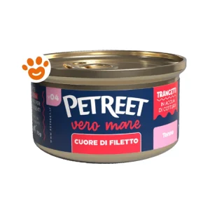 Petreet Vero Mare Cat Adult Cuore di Filetto di Tonno