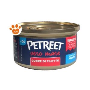 Petreet Vero Mare Cat Adult Cuore di Filetto di Tonno con Alicette