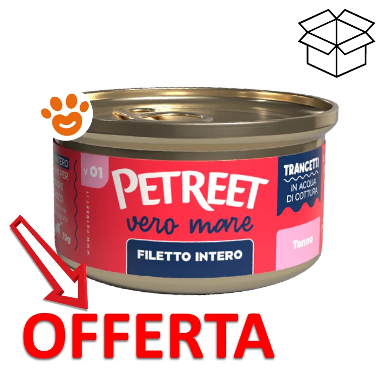 Petreet Vero Mare Cat Adult Filetto Intero di Tonno - Image 2