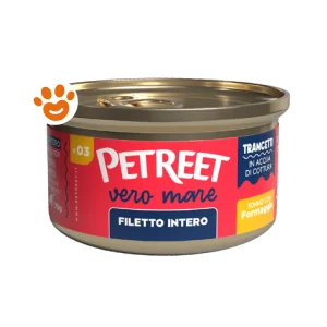 Petreet Vero Mare Cat Adult Filetto Intero di Tonno con Formaggio