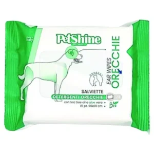 PETSHINE Salviette Orecchie 15Pz