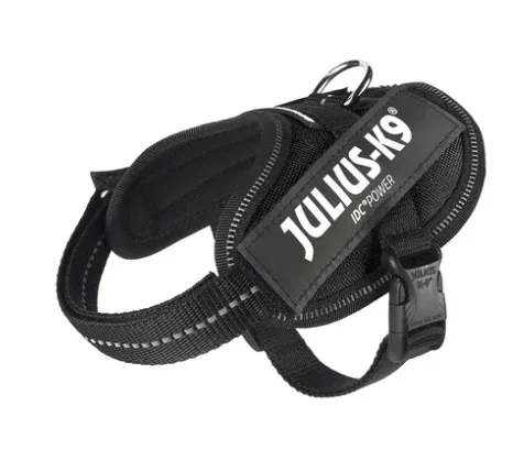 Pettorina Power Julius-K9 IDC Baby 2/Mini-Mini/Mini Nero