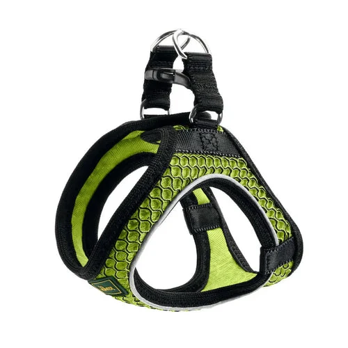 Pettorine Hilo Lime con bordi riflettenti