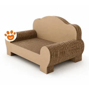Poltrona e Tiragraffi Cat in Cartone (55x32x26cm)
