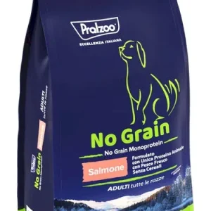 PRALZOO Cane No Grain Adulti Salmone 10Kg
