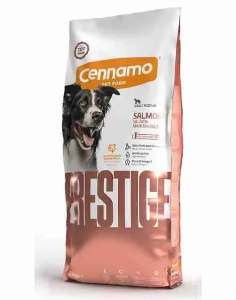 PRESTIGE DOG CROCCHETTE CANE MONOPROTEICO ADULT KG 12 SALMONE MEDIUM,