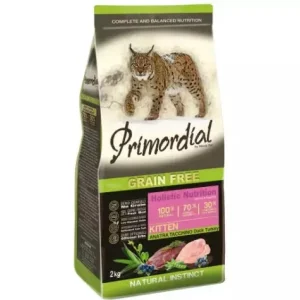 PRIMORDIAL Cat Kitten Anatra e Tacchino 2Kg