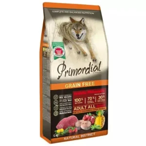 PRIMORDIAL Dog Adult Bufalo e Sgombro Grain Free 12Kg