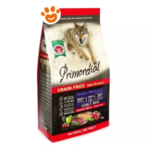 Primordial Dog Grain Free Adult Mini Anatra e Trota