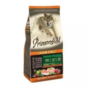 PRIMORDIAL Dog Adult Salmone e Pollo Grain Free 2Kg