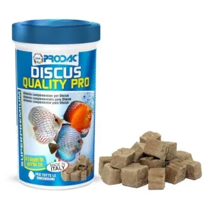 Prodac Discus Quality Pro 250 ml – Alimento Superpremium a Base di Cuore di Bue per Discus