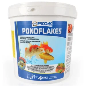 Prodac Pond Flakes 11,20 lt – Mangime completo in scaglie per pesci da laghetto