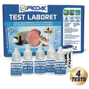 Prodac Test Laboret – Kit completo analisi acqua per acquari d’acqua dolce