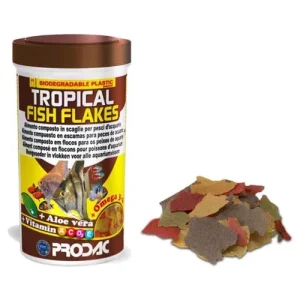 Prodac Tropical Fish Flakes 100 ml – Mangime Completo in Scaglie per Pesci Tropicali