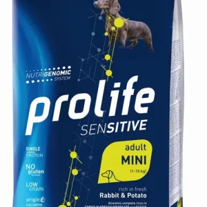 PROLIFE Cane Sensitive Adult Rabbit &amp; Potato Mini 7Kg