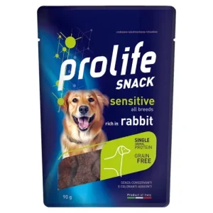 PROLIFE Cane Snack Sensitive Grain Free Rabbit 90gr