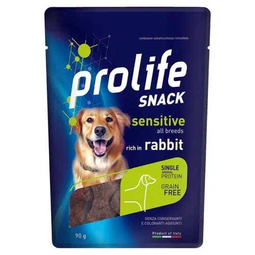PROLIFE Cane Snack Sensitive Grain Free Rabbit 90gr