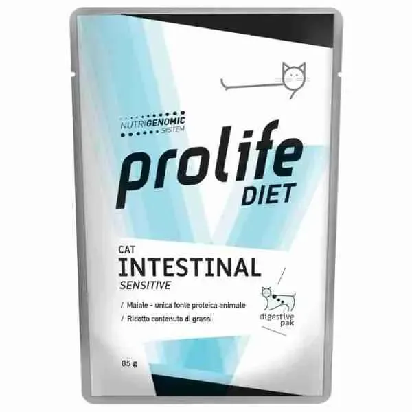 PROLIFE CAT DIET GATTO INTESTINAL SENSITIVE UMIDO 85 gr