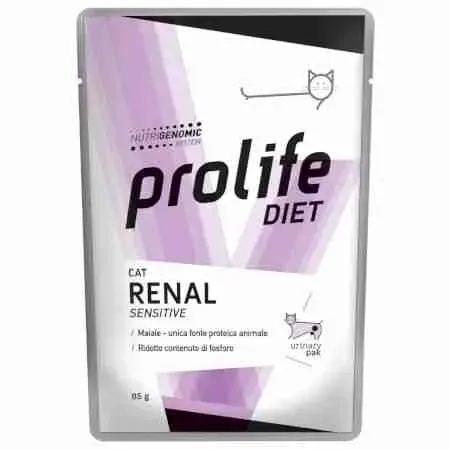 PROLIFE CAT DIET GATTO VET RENAL SENSITIVE 85 GR