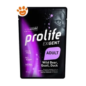 Prolife Cat Exigent Adult Cinghiale Quaglia e Anatra