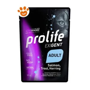 Prolife Cat Exigent Adult Salmone Trota e Aringa