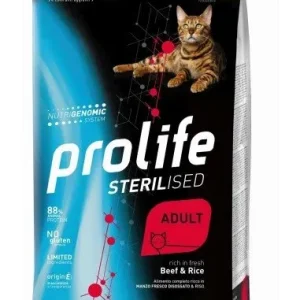 Prolife Cat Sterilised Adult Manzo E Riso