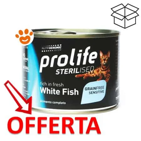 Prolife Cat Sterilised Grainfree Sensitive Adult Pesce Bianco - Image 2