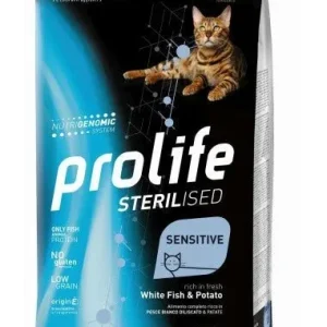 Prolife Cat Sterilised Sensitive Pesce Bianco E Patate