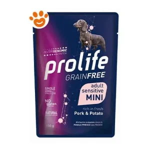 Prolife Dog Grainfree Sensitive Adult Mini Maiale e Patate